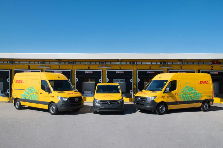 DHL Express και Mercedes-Benz ενώνουν τις δυνάμεις τους για πράσινες ταχυμεταφορές