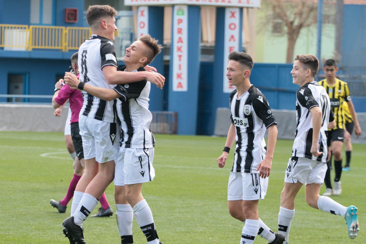 Κ15 ΠΑΟΚ – ΑΕΚ 3-0: Στον μεγάλο τελικό ο Δικέφαλος με τριάρα