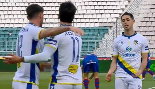 Το 2-0 του Αστέρα με πλασέ του Ρεγκίς στο 25′