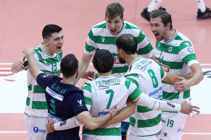 Βόλεϊ: Στο Challenge Cup Παναθηναϊκός και Ολυμπιακός στους άνδρες, αίτηση και στις γυναίκες το τριφύλλι