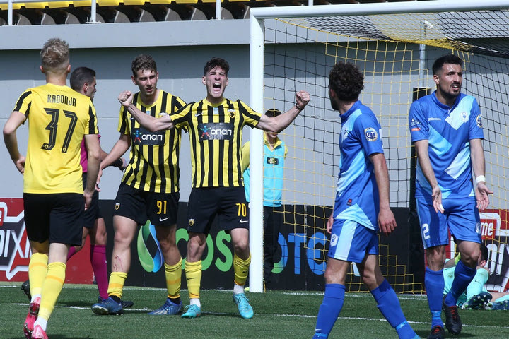 ΑΕΚ Β’ – Ηρόδοτος 3-1: Ιστορική επικράτηση για την Ένωση στο Σεραφείδειο