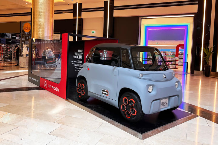 Unboxing του Citroen Ami από ένα XL Miniature Box