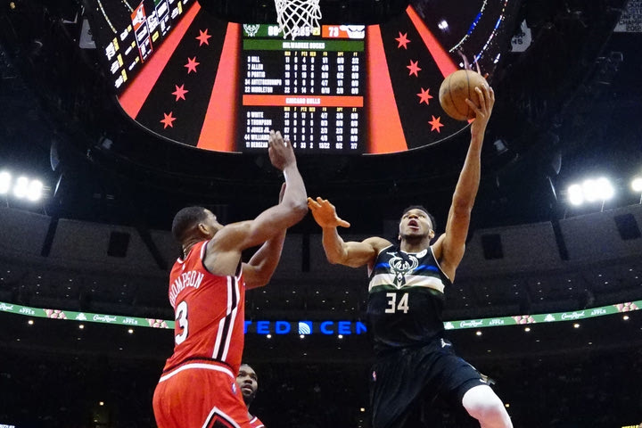 NBA, Γιάννης Αντετοκούνμπο: Οι καλύτερες στιγμές του στην άνετη νίκη επί των Μπουλς
