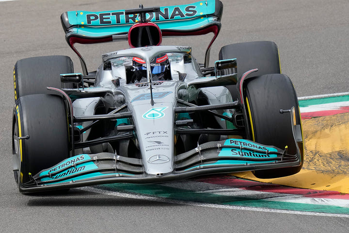 Formula 1: Πρώτος χρόνος του Ράσελ και της Mercedes στις δεύτερες δοκιμές της Ίμολα