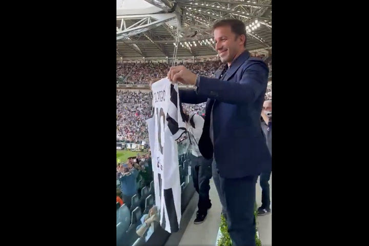 Γιουβέντους: Ο Ντελ Πιέρο επέστρεψε στο Allianz Stadium 10 χρόνια μετά το αντίο του και αποθεώθηκε