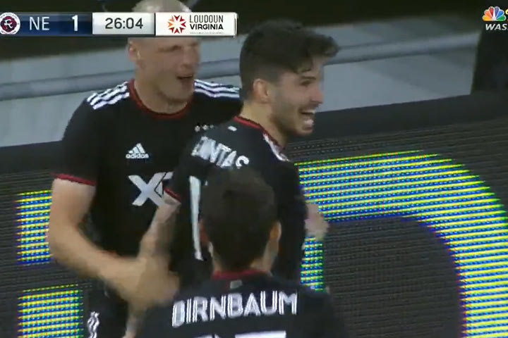 Φούντας: Man of the Match με δύο γκολ και μία ασίστ με τη DC United