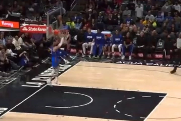 NBA, Καλαϊτζάκης: Αστόχησε μόνος του σε κάρφωμα και έβαλε υποψηφιότητα για το “Shaqtin’ A Fool”