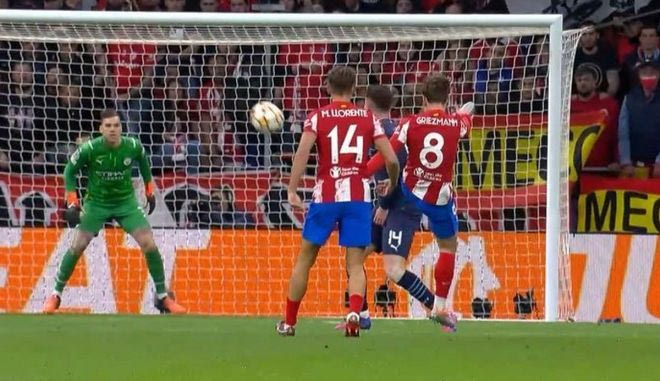 Η χαμένη ευκαιρία του Γκριεζμάν για το 1-0 της Ατλέτικο