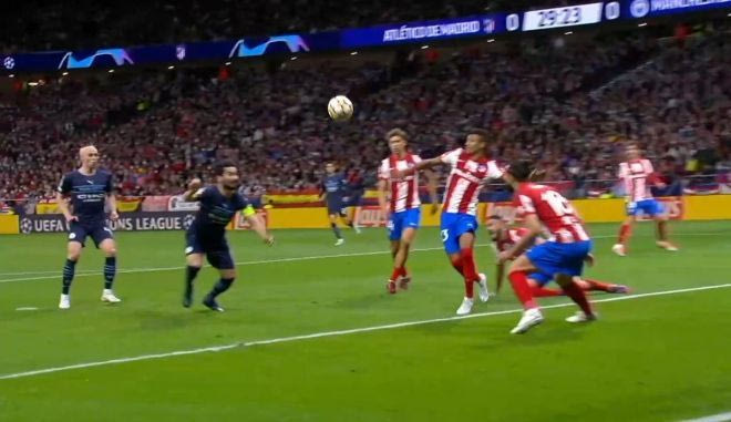Το δοκάρι του Γκιντογάν για τη Μάντσεστερ Σίτι κόντρα στην Ατλέτικο