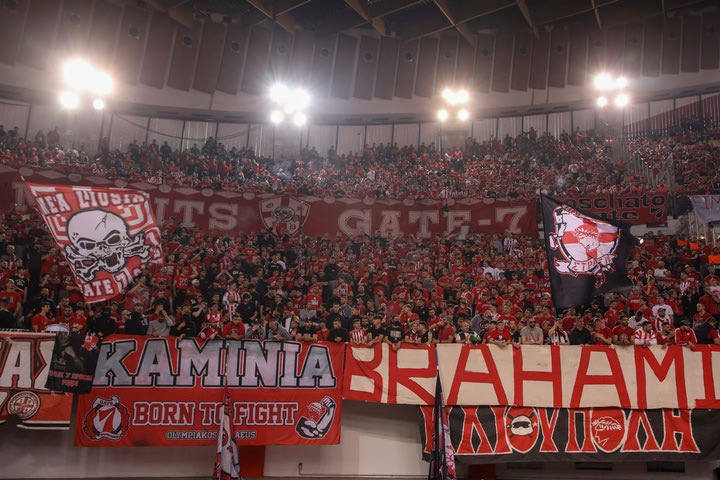 Η παρακάμερα του Game 2 ανάμεσα σε Μονακό και Ολυμπιακό