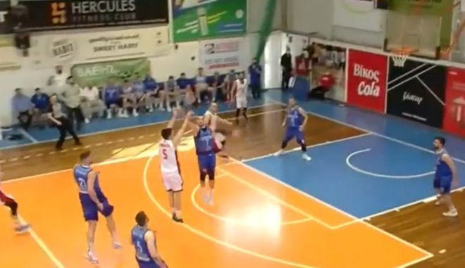 Το buzzer beater του Μωραΐτη που χάρισε τη νίκη στον Πανερυθραϊκό επί του Τρίτωνα
