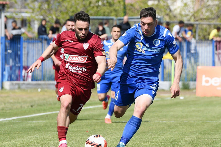 Νίκη Βόλου – ΑΕΛ 1-1: Η ισοπαλία έφερε τους βυσσινί στο -5 από την κορυφή