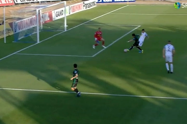 Ο Παλάσιος πέτυχε το 2-0 για τον Παναθηναϊκό κόντρα στη Λαμία