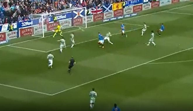 Το 1-0 της Ρέιντζερς επί της Σέλτικ με τον Ράμσεϊ