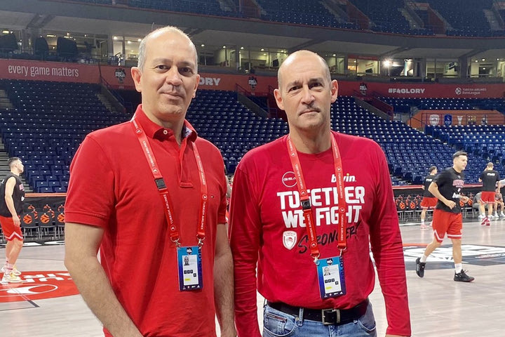 Final Four 2022 – Ολυμπιακός: Στο Βελιγράδι ο Γιώργος και ο Παναγιώτης Αγγελόπουλος