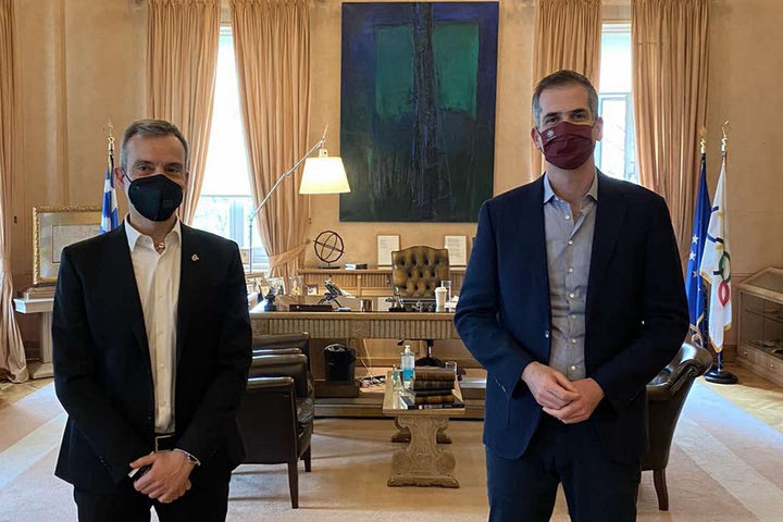 Κύπελλο Ελλάδας: Μπακογιάννης και Ζέρβας θα παρακολουθήσουν μαζί τον τελικό