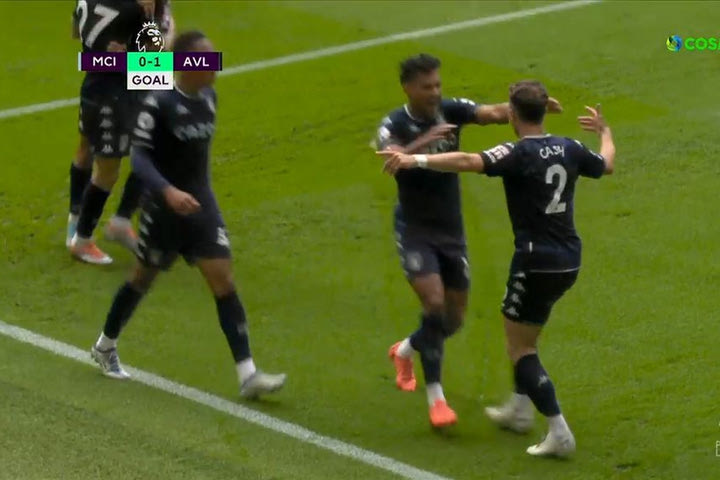 Ο Κας έβαλε μπροστά την Άστον Βίλα στο Έτιχαντ κόντρα στην Μάντσεστερ Σίτι