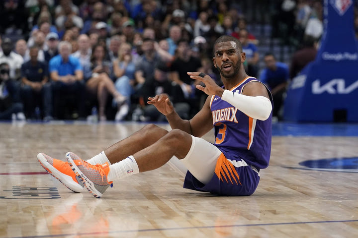 NBA, Φοίνιξ Σανς: Ο Κρις Πολ έπαιξε τραυματίας στα τελευταία παιχνίδια με τους Ντάλας Μάβερικς