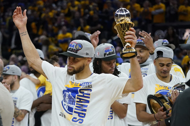 NBA: Ο Στεφ Κάρι MVP των τελικών της Δύσης