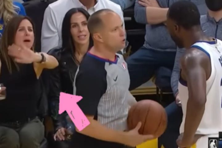 NBA: Φίλαθλος προσπάθησε να ηρεμήσει τον Γκριν από τις courtseats για να μην δεχθεί τεχνική ποινή