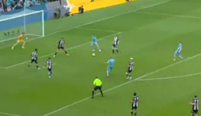 Το 4-0 για την Σίτι με το θαυμάσιο πλασέ του Φόντεν