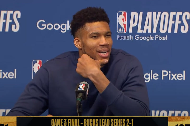 NBA, Αντετοκούνμπο: “Πόσο κοστίζει να πω κάτι για τους διαιτητές; Είναι πολλά, πρέπει να κάνω οικονομία για πάνες”