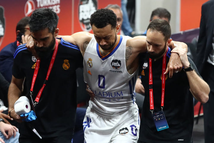 Final Four 2022, Ρεάλ Μαδρίτης: Φόβοι πως ο Νάιτζελ Γουίλιαμς Γκος δεν θα ξαναπαίξει φέτος