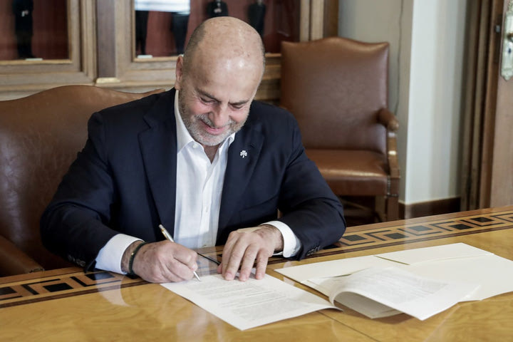 Παναθηναϊκός: Η στιγμή των υπογραφών της Διπλής Ανάπλασης