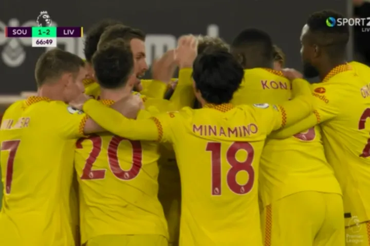 Ο Μάτιπ έκανε το 2-1 για την Λίβερπουλ μετά από εκτέλεση κόρνερ του Τσιμίκα