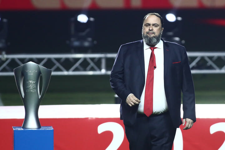 Μαρινάκης: “Καμία υπερβολή η ευχή για τα 100 πρωταθλήματα, προχωράμε δυνατά”