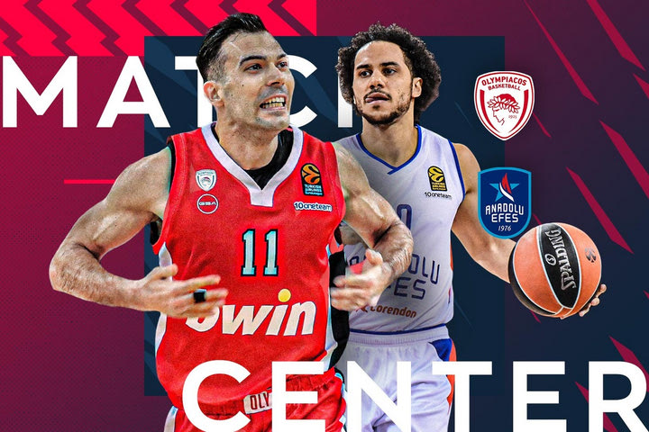 LIVE: Ολυμπιακός – Αναντολού Εφές