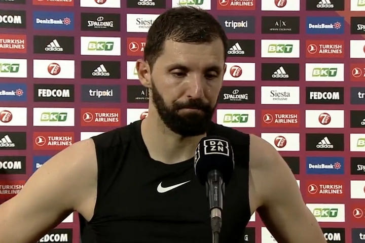 Final Four 2022, Μπαρτσελόνα: Απαρηγόρητος ο Νίκολα Μίροτιτς στη flash interview