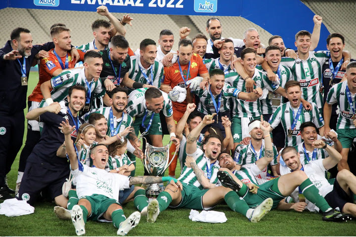 Παναθηναϊκός: Το γλέντι στην απονομή και στα αποδυτήρια από την κάμερα του τριφυλλιού