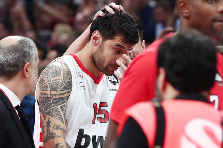 Final Four 2022, Ολυμπιακός: Το συγκλονιστικό VIDEO του SPORT24 από την αποχώρηση του Γιώργου Πρίντεζη