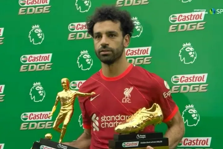 Ο Σαλάχ παρέλαβε τα βραβεία του πρώτου σκόρερ και του πρώτου σε ασίστ