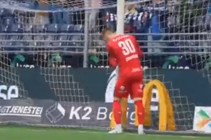 Τερματοφύλακας στη Νορβηγία έφερε πιο κοντά τα δοκάρια και η ομάδα του νίκησε με 3-0