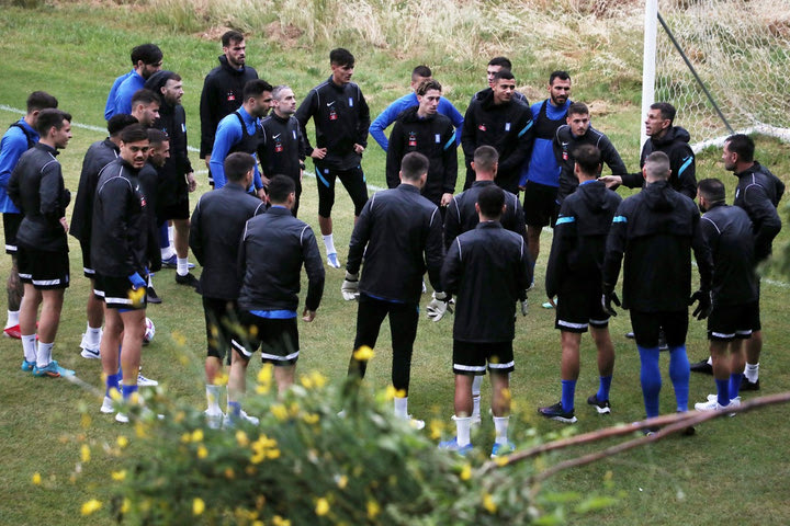 Εθνική Ελλάδας: Πρώτη προπόνηση στην Πορταριά πριν τα ματς με Κύπρο και Κόσοβο