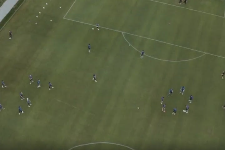 Εθνική Ελλάδας: Η προπόνηση ενόψει Κύπρου από ψηλά