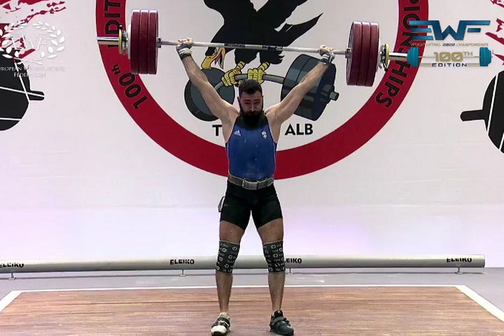 Άρση Βαρών: Όγδοος στην Ευρώπη ο Ιακωβίδης
