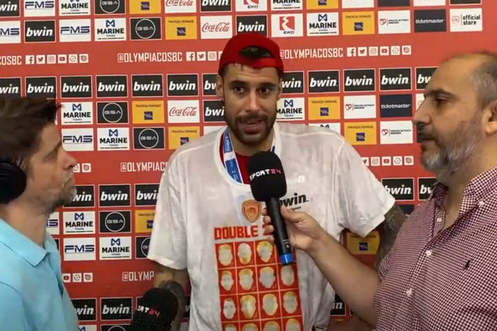 Πρίντεζης στη Game Night: “Μεγαλύτερη στιγμή των 20 χρόνων το back-to-back στην EuroLeague”