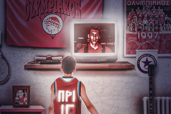 Ολυμπιακός: Το εντυπωσιακό εικαστικό του SPORT24 για τον Γιώργο Πρίντεζη