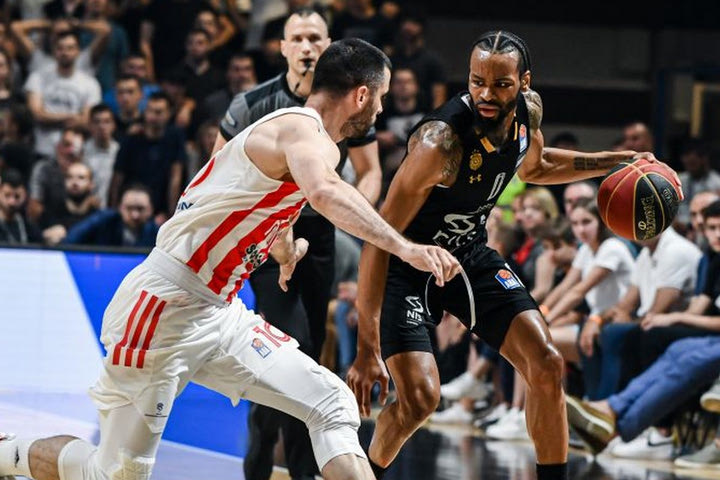 Ζωντανή η Παρτίζαν στους τελικούς της ABA Liga, κέρδισε τον Ερυθρό Αστέρα με 70-67 σε δραματικό ματς και μείωσε σε 2-1