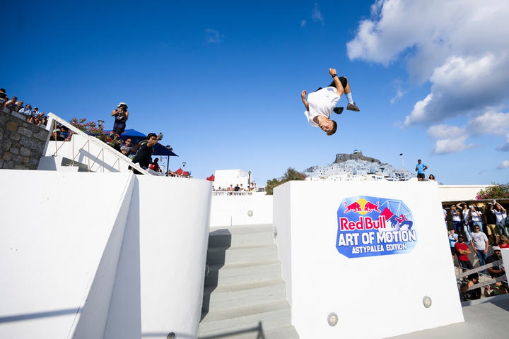 Red Bull Art οf Motion 2022: Η Αστυπάλαια, ο νέος παράδεισος του freerunning έφερε και νέο νικητή