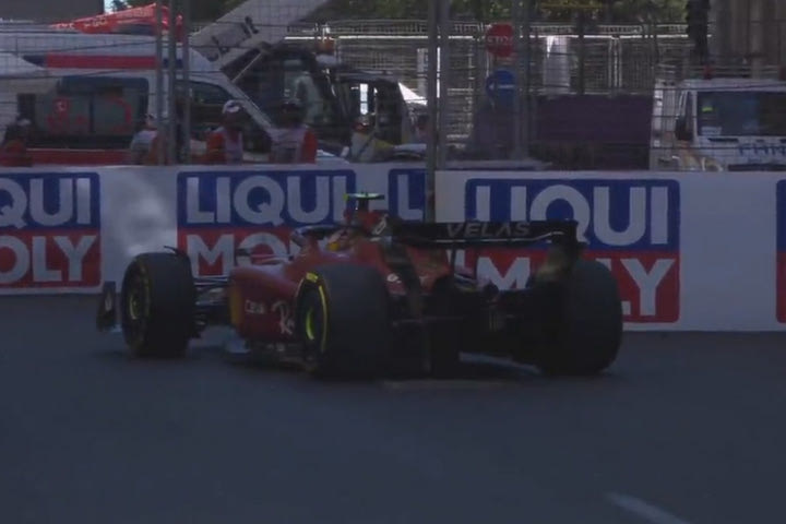 Formula 1, GP Μπακού: Εγκατέλειψε ο Σάινθ εξαιτίας μηχανικού προβλήματος