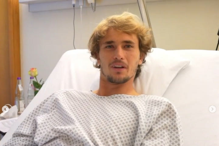 Ζβέρεφ: “Καλύτερη επιλογή η επέμβαση, θα κάνω τα πάντα για να επιστρέψω πιο δυνατός”