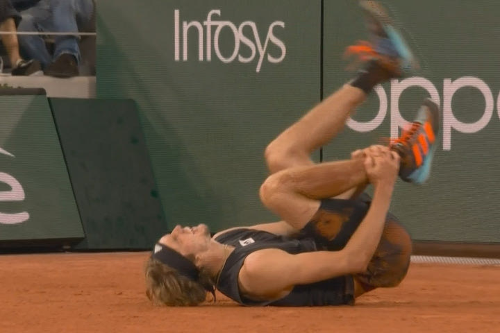 Ζβέρεφ: “Πολύ σοβαρός ο τραυματισμός μου. Οι ευχές μου στον Ράφα”