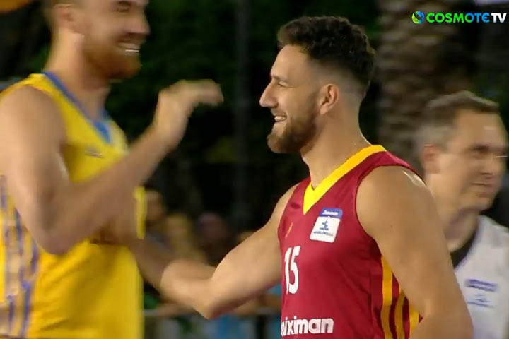 Stoiximan AegeanBall: Αποθέωση για Μίτσιτς και Μιλουτίνοβ στη Σύρο