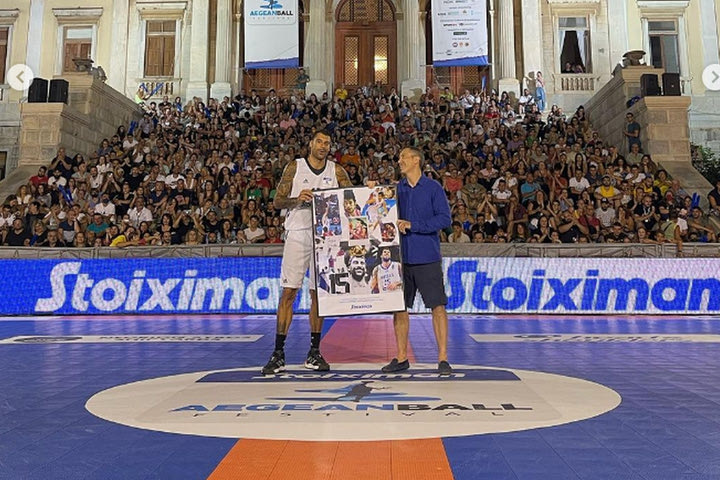 Stoiximan AegeanBall: Το κάδρο-ζωής που έδωσε ο Γιώργος Δασκαλάκης στον Πρίντεζη