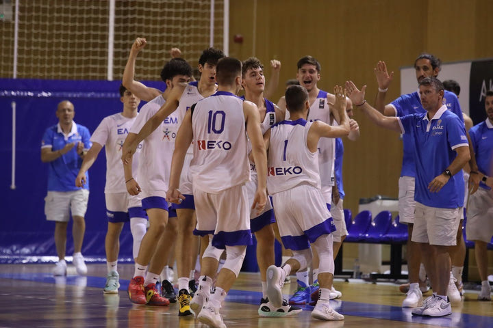 Live Streaming ο αγώνας της Εθνικής Εφήβων κόντρα στην Τσεχία στην πρεμιέρα του Eurobasket U18