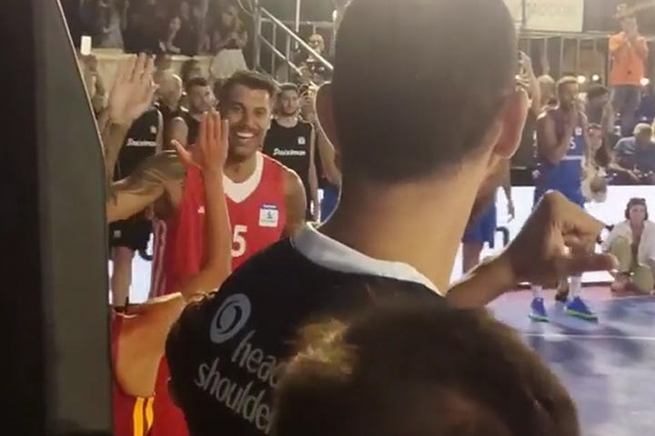 Stoiximan AegeanBall: Η αποθέωση του Γιώργου Πρίντεζη στην πατρίδα του